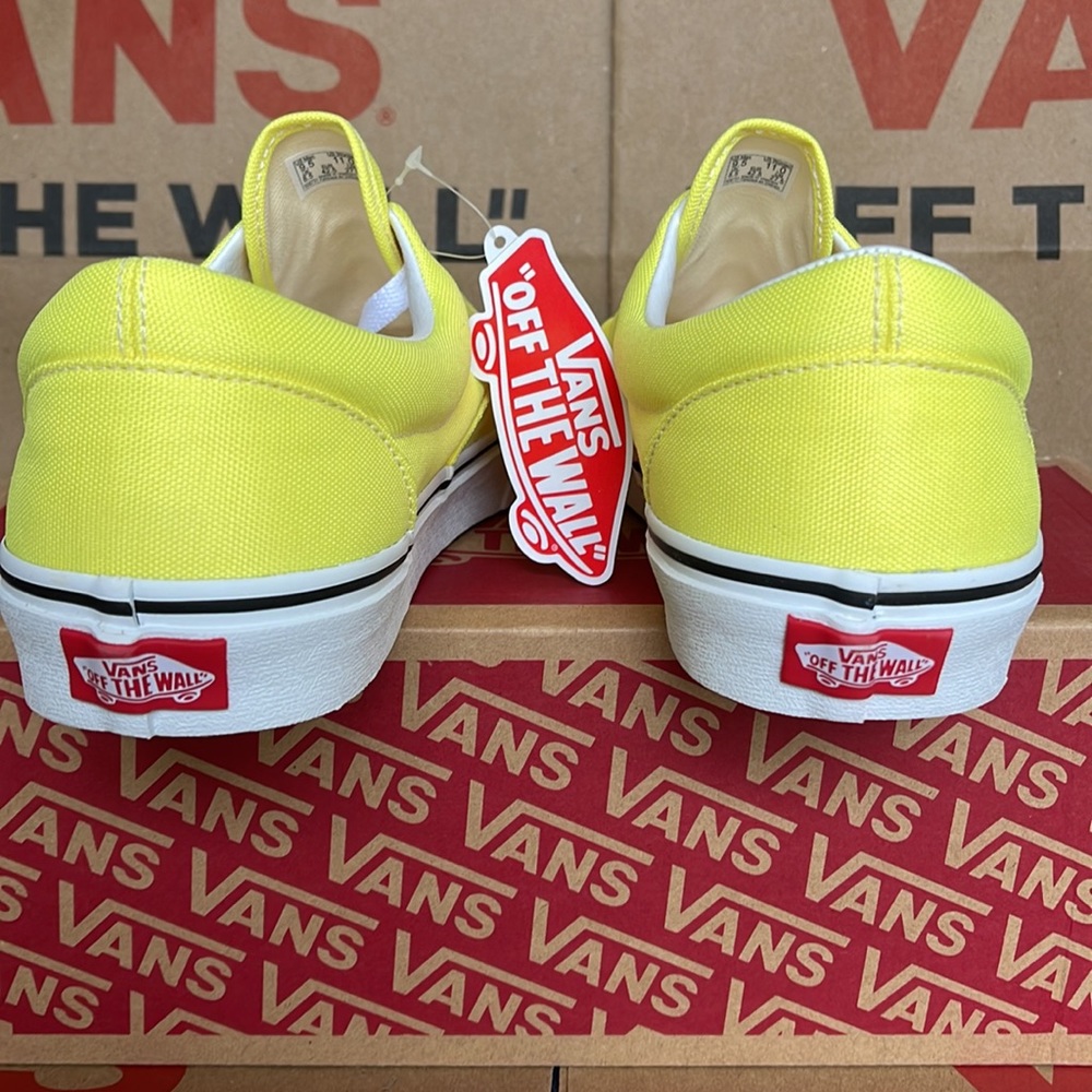 Vans Era Neon Lemon Tonic/True White sneakers WMNS - Picture 14 of 16